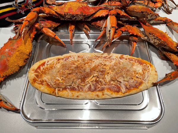 Crabs and Pizza