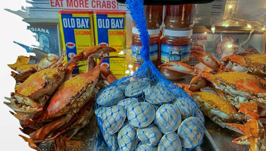 Crabs and Clam Dinner