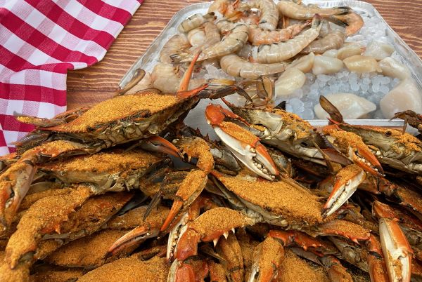 Crabs, Shrimp, and Scallops
