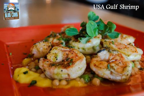 Freshly Caught USA Gulf Shrimp